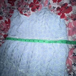 Sim & Sam eyelet summer dress, tiered
